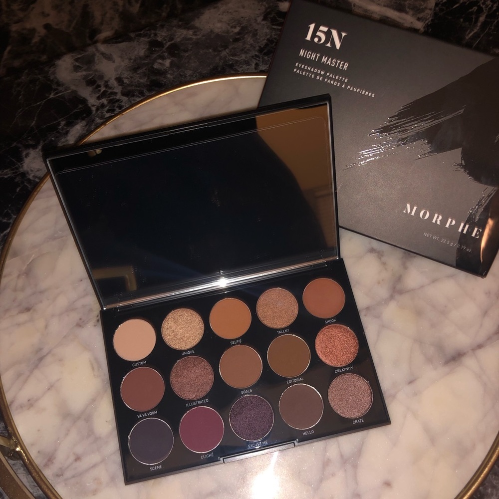 Morphe 15N Night Master eyeshadow palette
